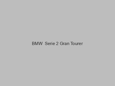 Enganches económicos para BMW  Serie 2 Gran Tourer